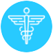 Medical crest icon